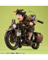 DRAGON BALL Z - Son Goku & Moto - Statuette Desktop Real McCoy 18cm - vue principale