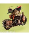 DRAGON BALL Z - Son Goku & Moto - Statuette Desktop Real McCoy 18cm - vue du packaging