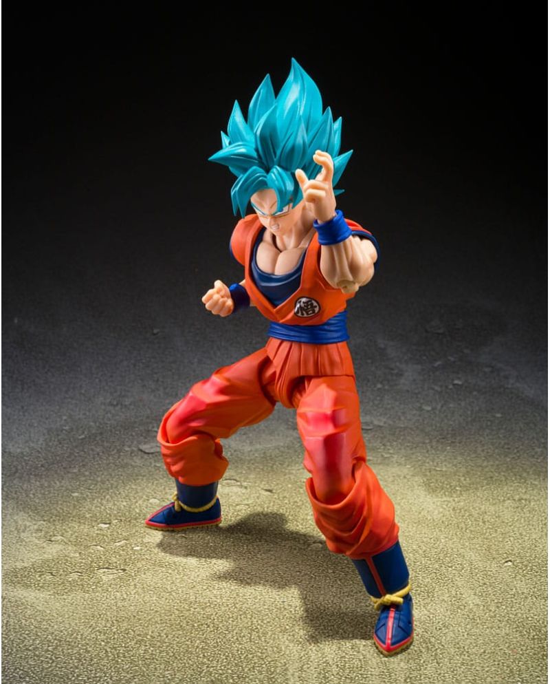 DRAGON BALL SUPER - SSGS Son Goku - Fig. S.H. Figuarts 15cm - vue principale