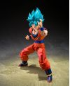 DRAGON BALL SUPER - SSGS Son Goku - Fig. S.H. Figuarts 15cm - vue principale