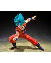 DRAGON BALL SUPER - SSGS Son Goku - Fig. S.H. Figuarts 15cm - vue de face