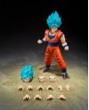 DRAGON BALL SUPER - SSGS Son Goku - Fig. S.H. Figuarts 15cm - vue du packaging
