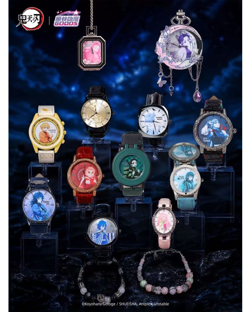 Aperçu des montres Demon Slayer Watch Blind Box Série 2 – modèles aléatoires