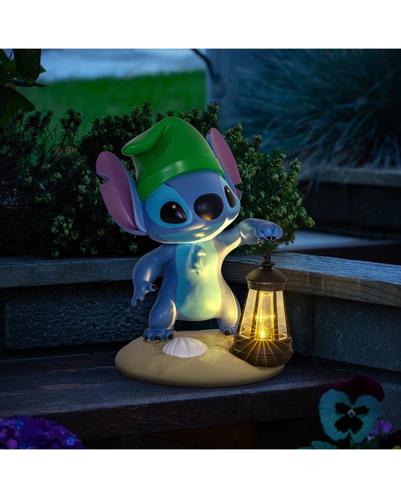 Lampe solaire extérieure Stitch LunaGlo Disney - vue principale