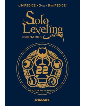 Solo Leveling Ragnarok Tome 22 Edition Monarque - couverture manga Delcourt