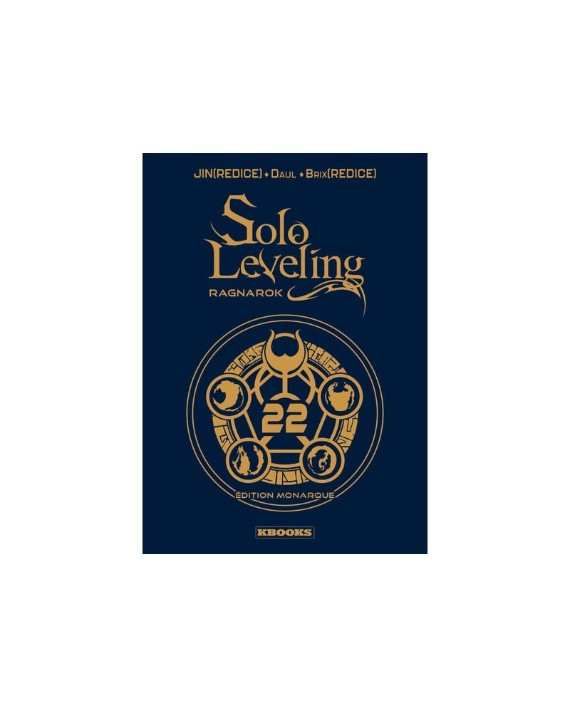 Solo Leveling Ragnarok Tome 22 Edition Monarque - couverture manga Delcourt