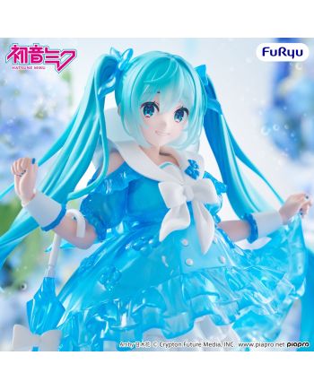 Statuette Hatsune Miku édition Rainy Dance vue de face