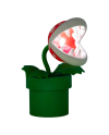 Lampe décorative Plante Piranha univers Nintendo