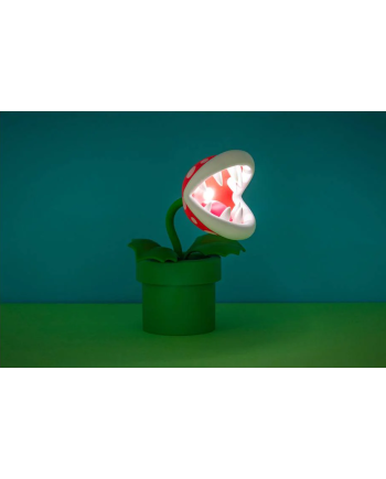Détail de la lampe Plante Piranha Super Mario