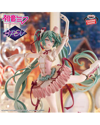 Hatsune Miku – Figurine Banpresto Evolve Classical Tuning The Nutcracker – vue de face