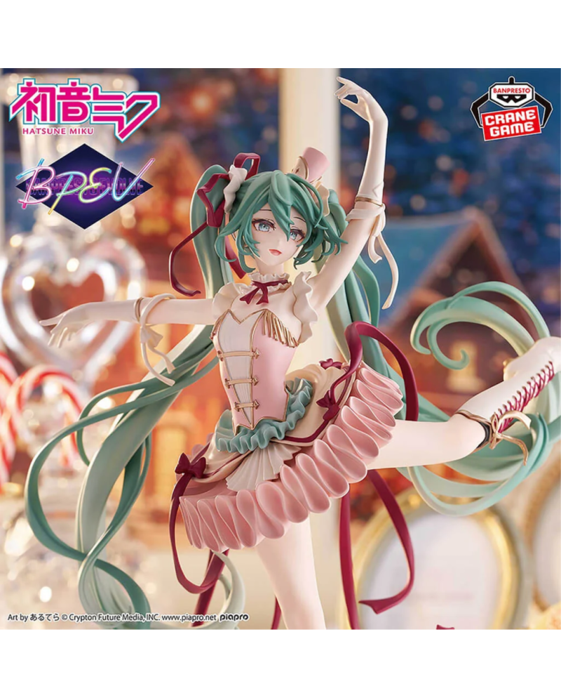 Hatsune Miku – Figurine Banpresto Evolve Classical Tuning The Nutcracker – vue de face