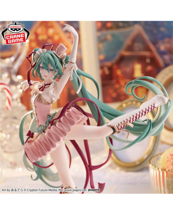 Hatsune Miku – Figurine Banpresto Evolve Classical Tuning The Nutcracker – vue de profil