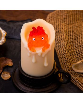 Statuette Calcifer Le Château Ambulant - vue arrière