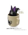 Jiji le chat noir en figurine Benelic vue de profil