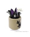 Détail de la figurine Jiji dans sa tasse - licence Ghibli