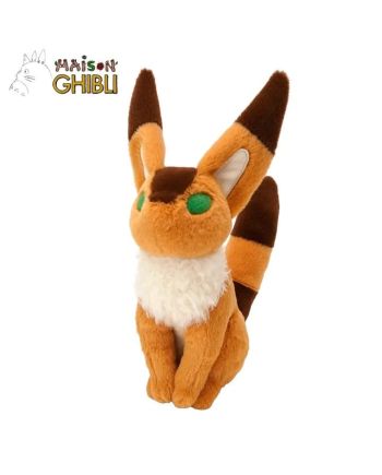 LE CHATEAU DANS LE CIEL - Renard Ecureuil - Peluche Komorebi 24cm - vue principale