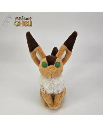 LE CHATEAU DANS LE CIEL - Renard Ecureuil - Peluche Komorebi 24cm - vue de face
