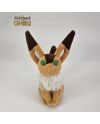 LE CHATEAU DANS LE CIEL - Renard Ecureuil - Peluche Komorebi 24cm - vue de face