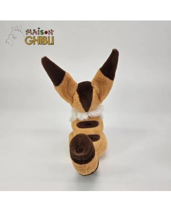 LE CHATEAU DANS LE CIEL - Renard Ecureuil - Peluche Komorebi 24cm - vue de profil