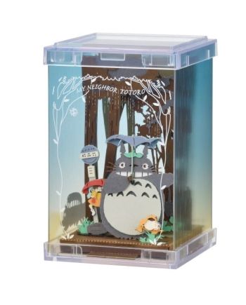 MON VOISIN TOTORO - Dansons sous la pluie - Théâtre de papier Cube - vue principale