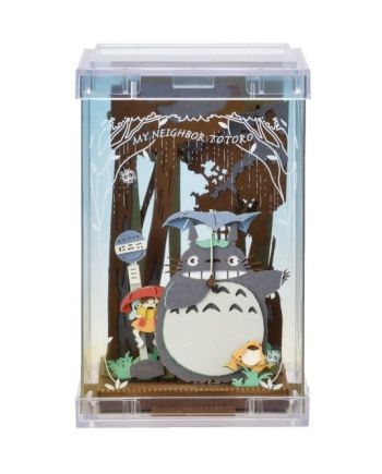 MON VOISIN TOTORO - Dansons sous la pluie - Théâtre de papier Cube - vue de face