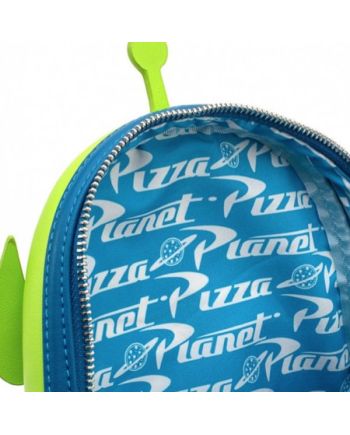 TOY STORY - Alien Pizza Box - Mini sac à dos 'LoungeFly' - vue de profil
