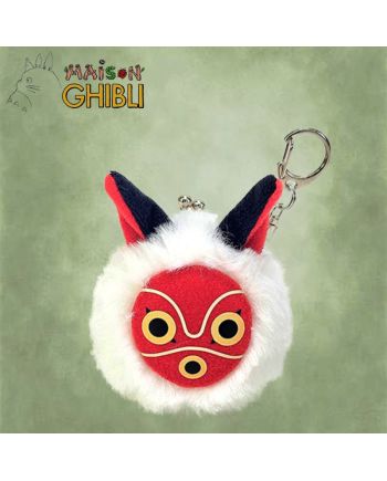Mini porte-monnaie Fuwafuwa Masque de San - Princesse Mononoke Ghibli