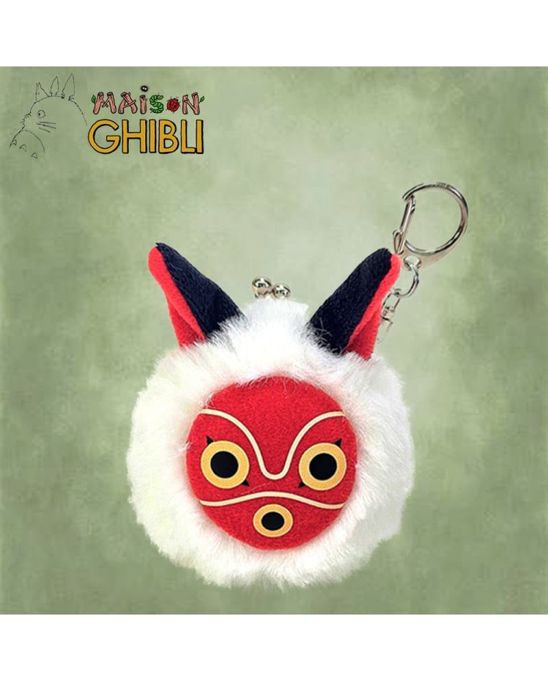 Mini porte-monnaie Fuwafuwa Masque de San - Princesse Mononoke Ghibli