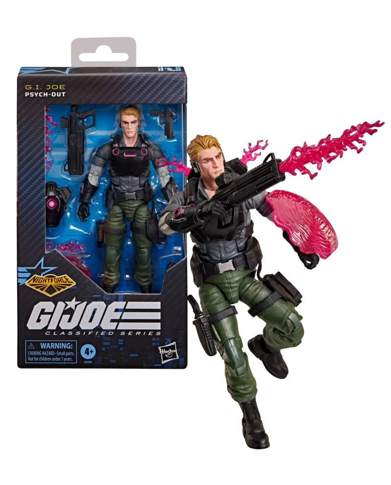 GI JOE - Night Force Psych-Out - Figurine Classified Series #215 15cm - vue principale