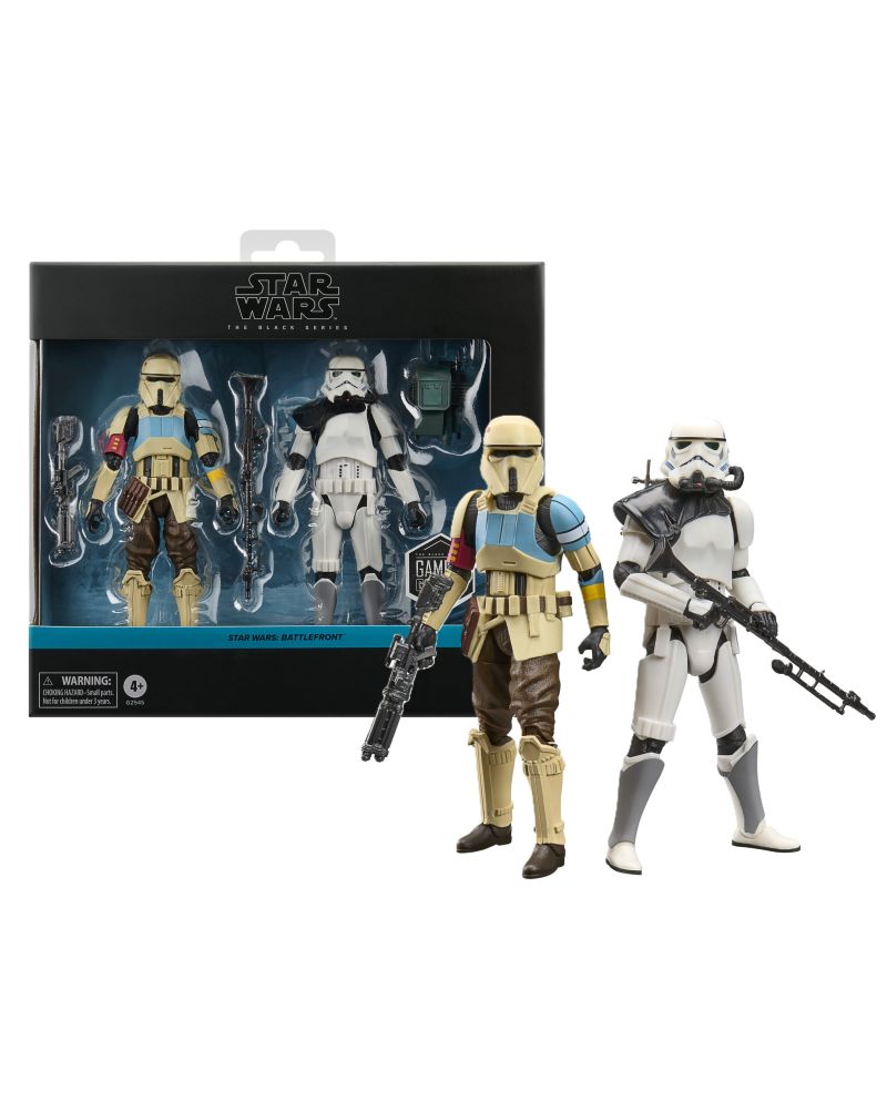 Figurines Magma Trooper et Shore Trooper Black Series 15cm Star Wars