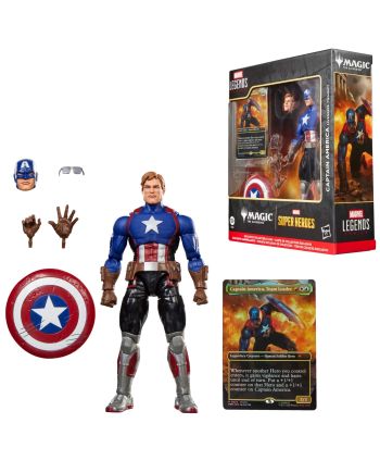 Figurine Captain America Marvel Legends Series 15 cm - Hasbro