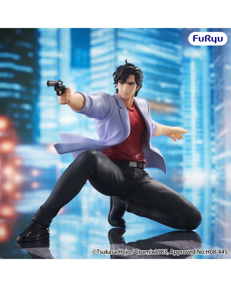Statuette Noodle Stopper Ryo Saeba - City Hunter - Furyu - 19cm