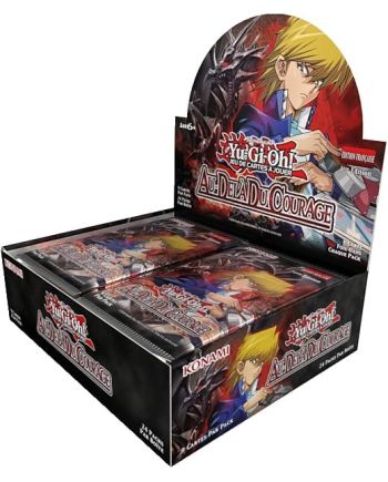 Yu-Gi-Oh! Au-Delà du Courage – Display 24 boosters FR ouverte
