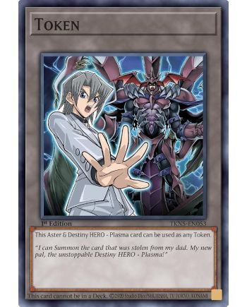 Yu-Gi-Oh! Token Aster Phoenix et Destiny HERO Plasma