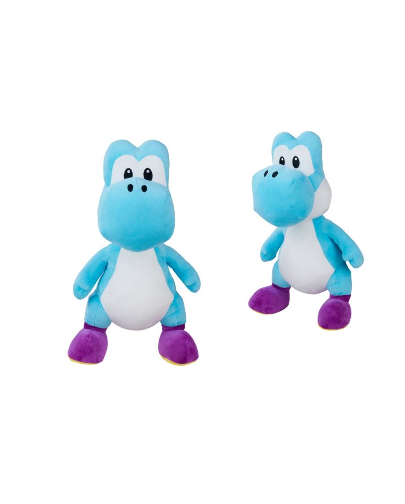SUPER MARIO - Yoshi Bleu - Peluche 50cm - vue principale
