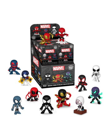 Box Mystery Minis Spider-Man Comics Funko avec 12 figurines surprise