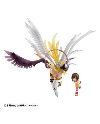Packaging de la statuette Angewomon & Hikari Yagami