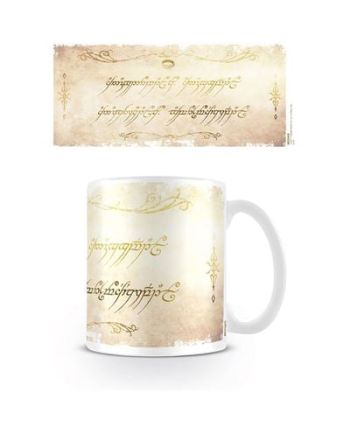 Mug Le Seigneur des Anneaux inscription Anneau Unique 300 ml - Pyramid