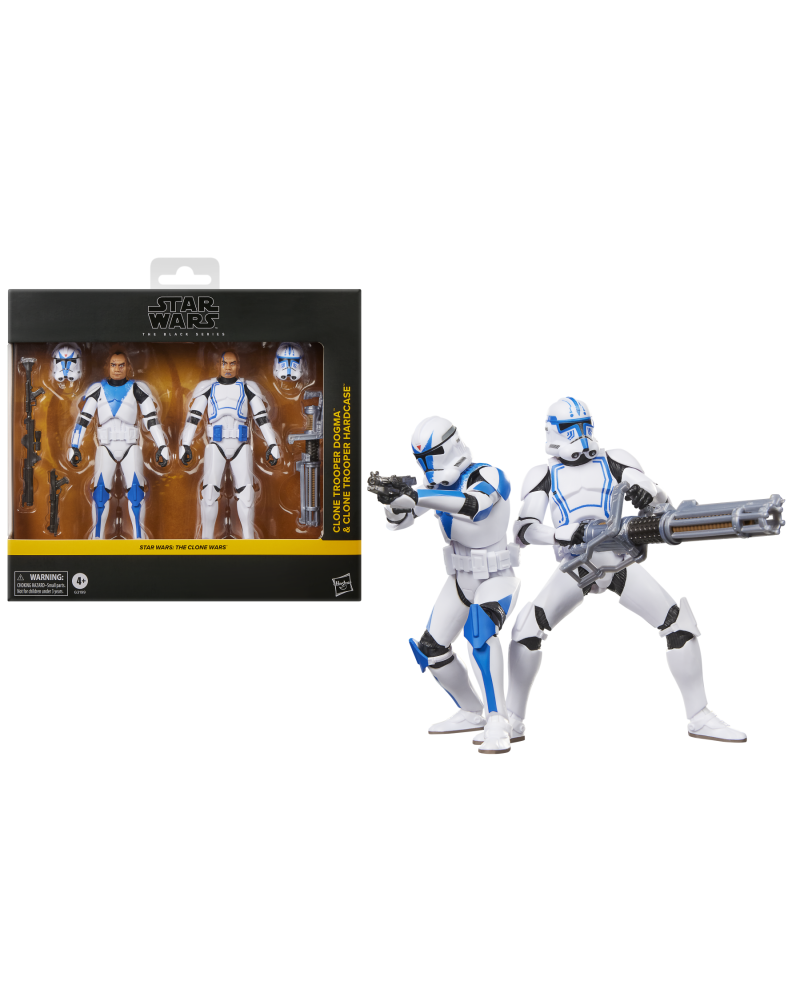 Figurine Black Series Dogma et Hardcase Star Wars The Clone Wars 15cm
