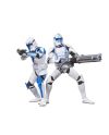 Détail figurine Dogma Black Series Hasbro Star Wars