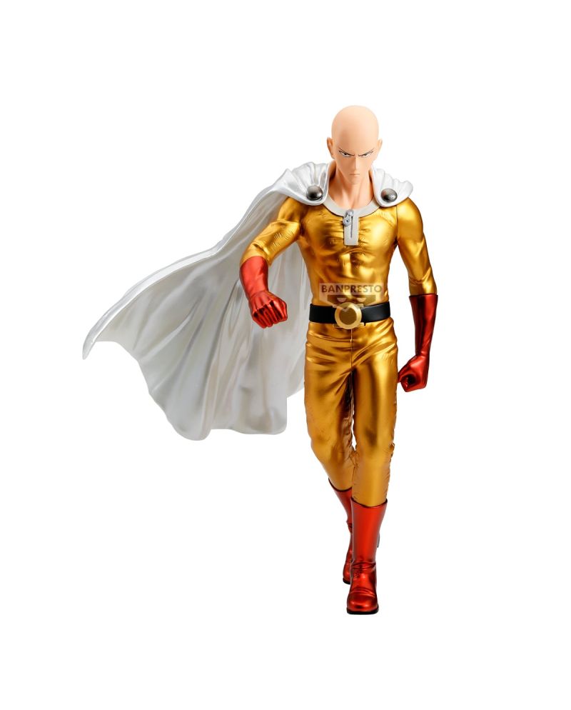 Figurine Saitama Grandista 27cm One Punch Man Banpresto - vue de face