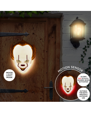 CA - Pennywise - Lampe Masque détecteru de mouvement - vue principale