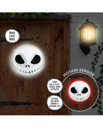 NBX - Jack Skellington - Lampe Masque détecteru de mouvement - vue principale