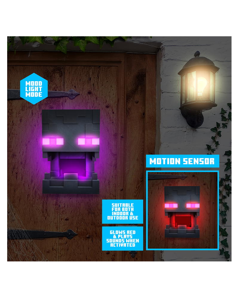 MINECRAFT - Enderman - Lampe Masque détecteru de mouvement - vue principale