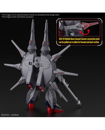 GUNDAM - HG 1/144 Legend Gundam - Model Kit - vue de face