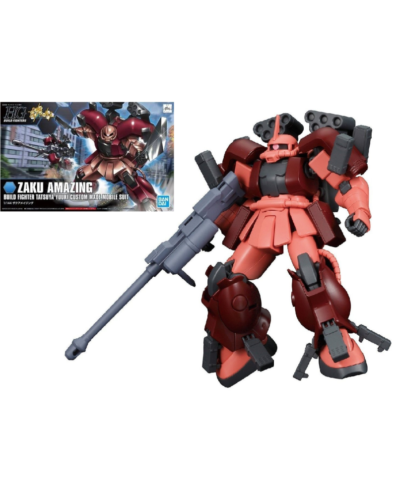 GUNDAM - HGBF 1/144 Zaku Amazing - Model Kit - vue principale