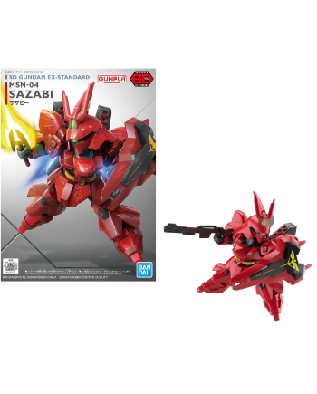 GUNDAM - SD EX Standard Sazabi Gundam SD - Model Kit - vue principale