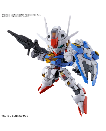 GUNDAM - SD Gundam Ex-Standard Gundam Aerial - Model Kit - vue de dos