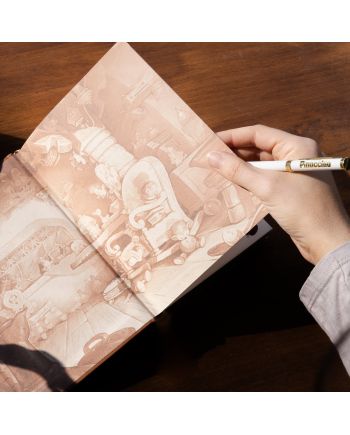PINOCCHIO - Gift Box Notebook Premium A5 + Stylo-Bille - vue de dos