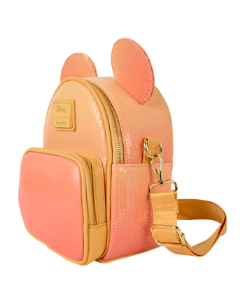 Sac bandoulière convertible Mickey Glitter Loungefly Disney - vue profil